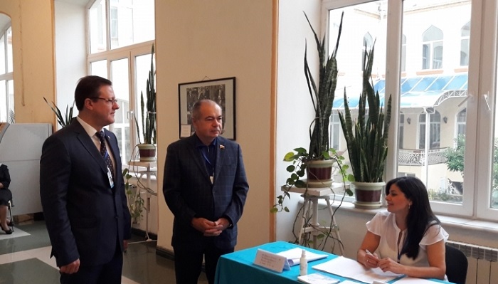CIS PA observers monitor start of voting process in Azerbaijan 
